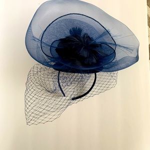 Fascinator pillbox hat Headband ready for the Kentucky Derby